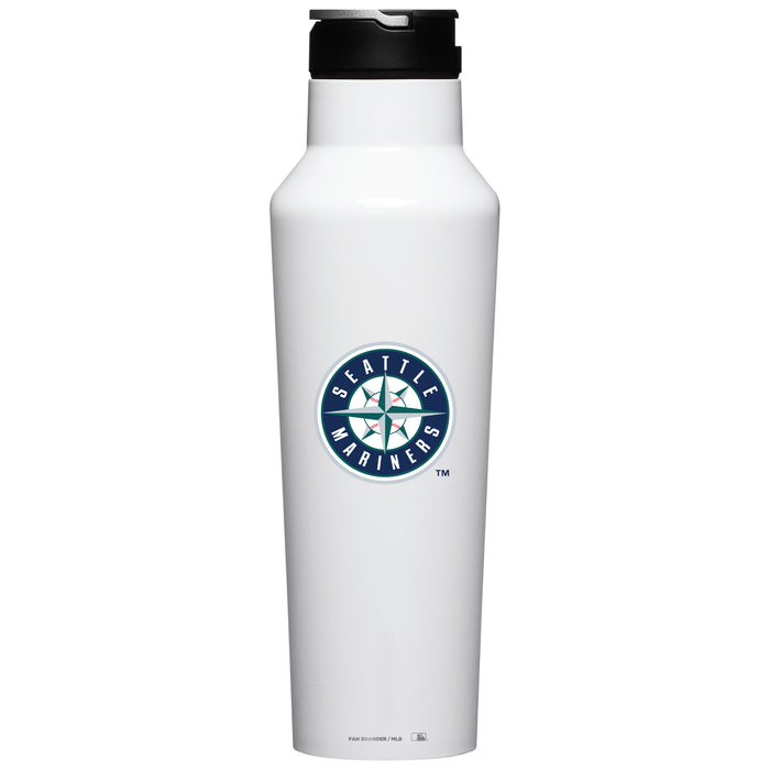 Corkcicle Insulated Canteen Water Bottle with Seattle Mariners Primary Logo