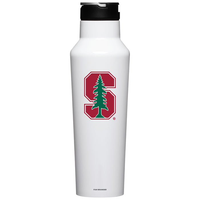 Corkcicle Insulated Canteen Water Bottle with Stanford Cardinal Primary Logo