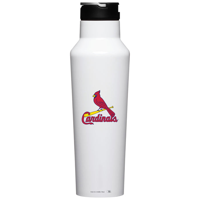 Corkcicle Insulated Canteen Water Bottle with St. Louis Cardinals Primary Logo