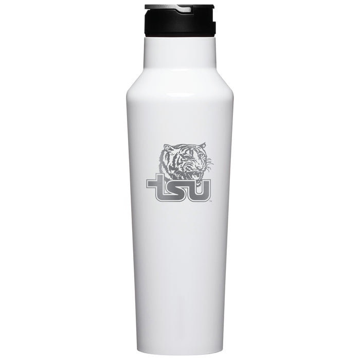 Corkcicle Insulated Sport Canteen Water Bottle with Tennessee State Tigers Primary Logo