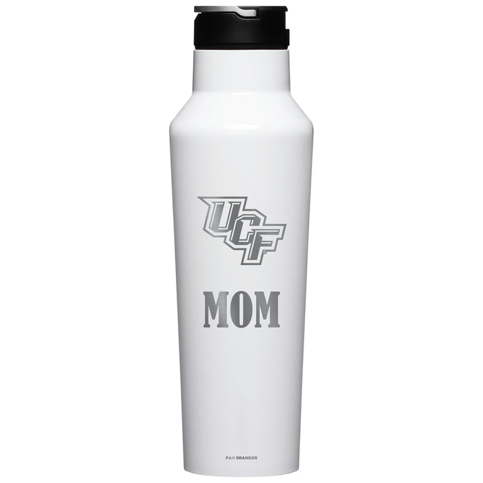 Corkcicle Insulated Canteen Water Bottle with UCF Knights Mom Primary Logo