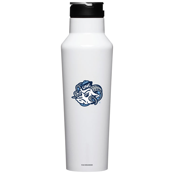 Corkcicle Insulated Canteen Water Bottle with UNC Tar Heels Secondary Logo