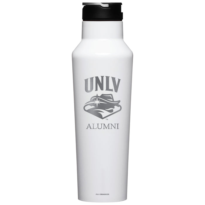 Corkcicle Insulated Canteen Water Bottle with UNLV Rebels Alumni Primary Logo