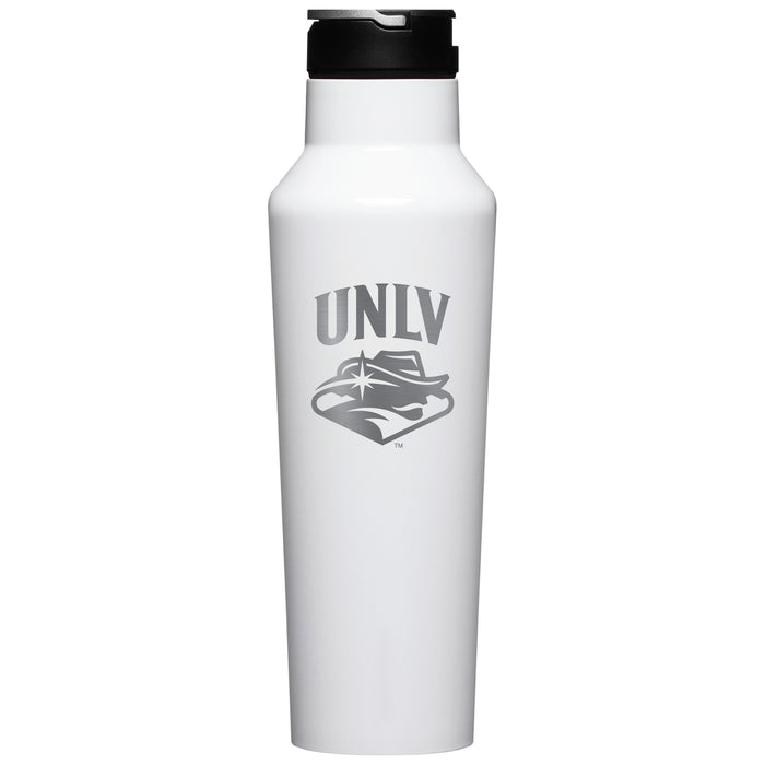 Corkcicle Insulated Sport Canteen Water Bottle with UNLV Rebels Primary Logo