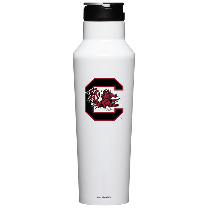 Corkcicle Insulated Canteen Water Bottle with South Carolina Gamecocks Primary Logo