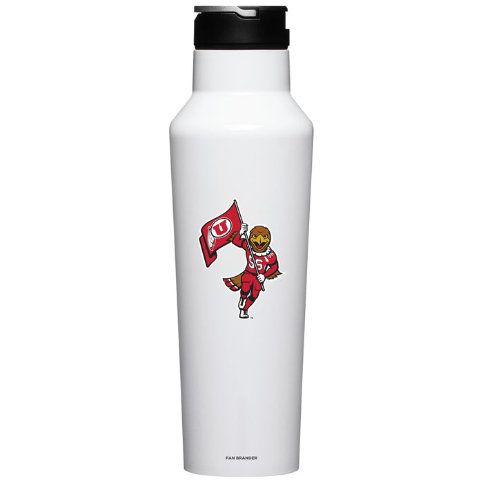 Corkcicle Insulated Canteen Water Bottle with Utah Utes Secondary Logo