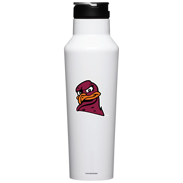 Corkcicle Insulated Canteen Water Bottle with Virginia Tech Hokies Secondary Logo