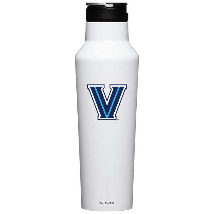 Corkcicle Insulated Canteen Water Bottle with Villanova University Primary Logo