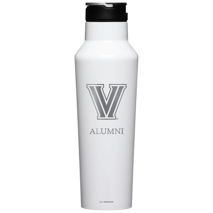Corkcicle Insulated Canteen Water Bottle with Villanova University Alumni Primary Logo