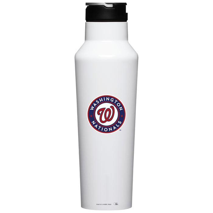 Corkcicle Insulated Canteen Water Bottle with Washington Nationals Primary Logo