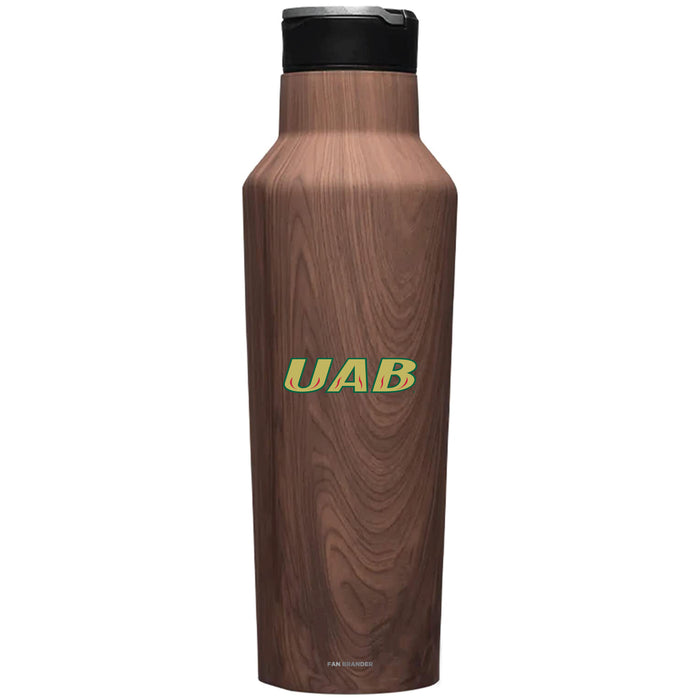 Corkcicle Insulated Canteen Water Bottle with UAB Blazers Secondary Logo