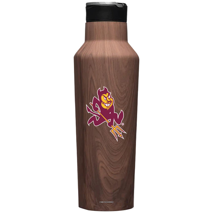 Corkcicle Insulated Canteen Water Bottle with Arizona State Sun Devils Secondary Logo
