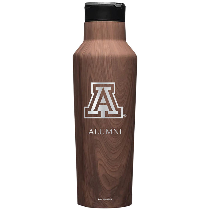Corkcicle Insulated Canteen Water Bottle with Arizona Wildcats Alumni Primary Logo