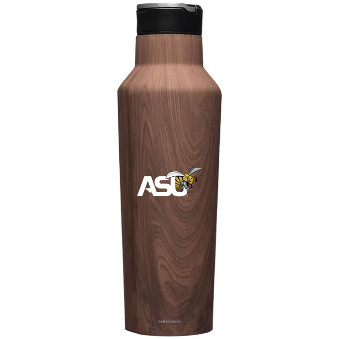 Corkcicle Insulated Canteen Water Bottle with Alabama State Hornets Primary Logo