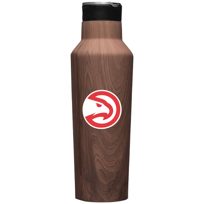 Corkcicle Insulated Canteen Water Bottle with Atlanta Hawks Primary Logo