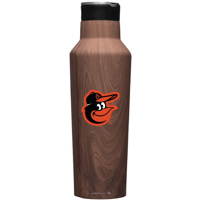 Corkcicle Insulated Canteen Water Bottle with Baltimore Orioles Primary Logo