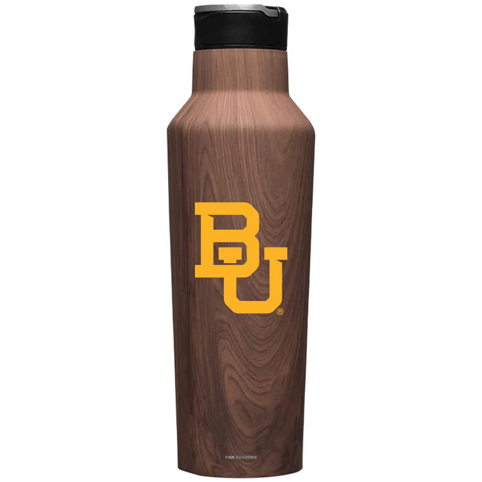 Corkcicle Insulated Canteen Water Bottle with Baylor Bears Primary Logo