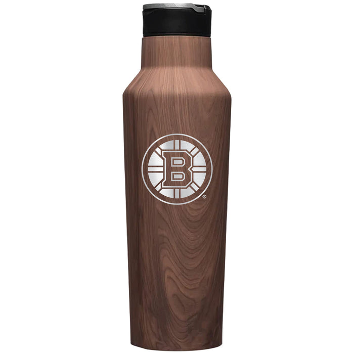 Corkcicle Insulated Canteen Water Bottle with Boston Bruins Primary Logo