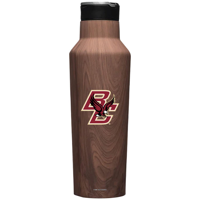 Corkcicle Insulated Canteen Water Bottle with Boston College Eagles Primary Logo