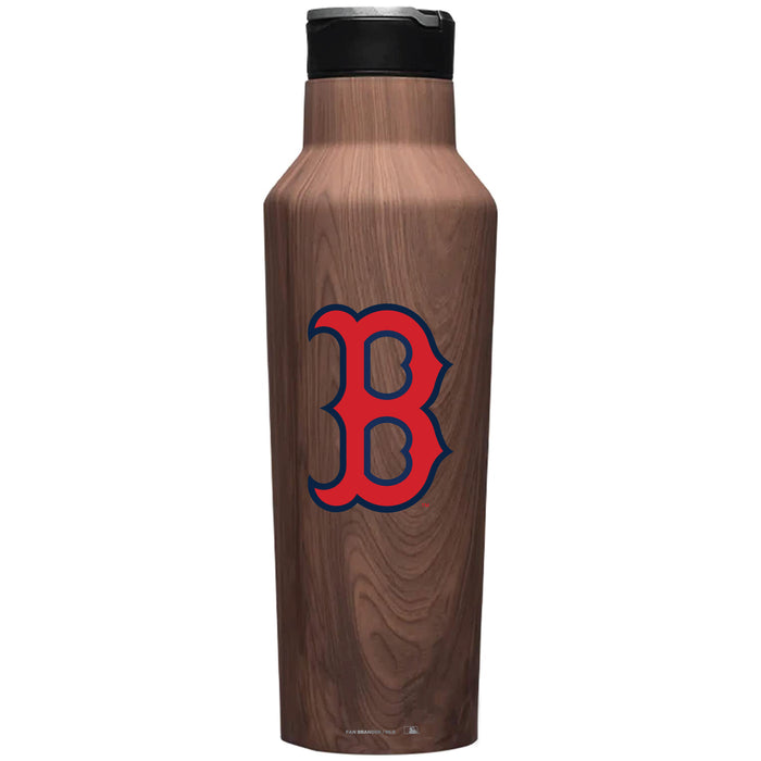 Corkcicle Insulated Canteen Water Bottle with Boston Red Sox Primary Logo