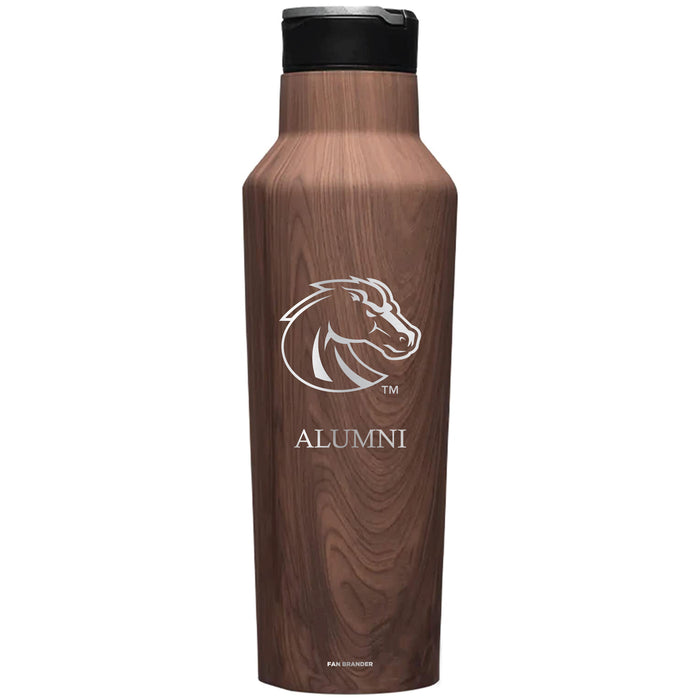 Corkcicle Insulated Canteen Water Bottle with Boise State Broncos Alumni Primary Logo