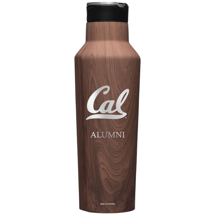 Corkcicle Insulated Canteen Water Bottle with California Bears Alumni Primary Logo