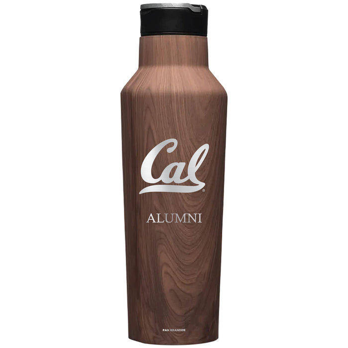 Corkcicle Insulated Canteen Water Bottle with California Bears Mom Primary Logo