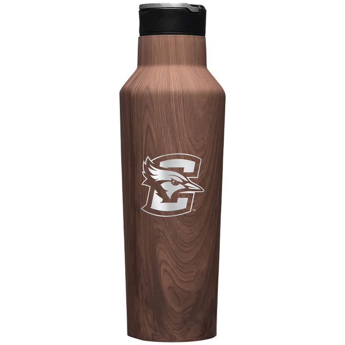 Corkcicle Insulated Sport Canteen Water Bottle with Creighton University Bluejays Primary Logo