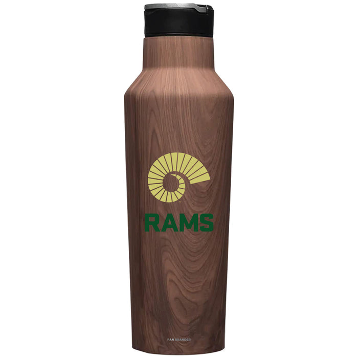 Corkcicle Insulated Canteen Water Bottle with Colorado State Rams Secondary Logo