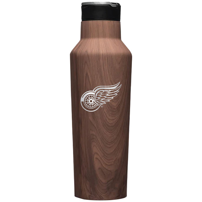 Corkcicle Insulated Canteen Water Bottle with Detroit Red Wings Primary Logo