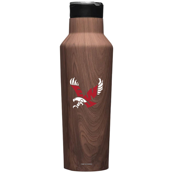 Corkcicle Insulated Canteen Water Bottle with Eastern Washington Eagles Primary Logo