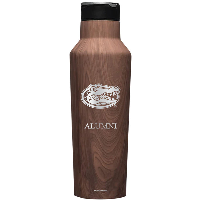 Corkcicle Insulated Canteen Water Bottle with Florida Gators Alumni Primary Logo
