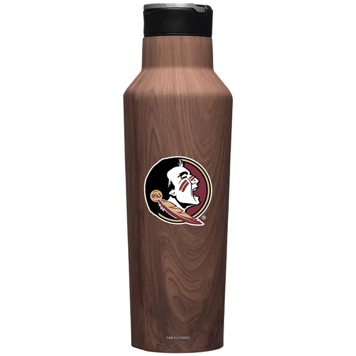 Corkcicle Insulated Canteen Water Bottle with Florida State Seminoles Primary Logo