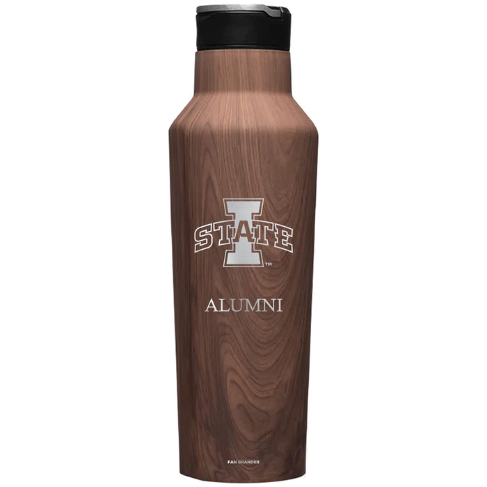 Corkcicle Insulated Canteen Water Bottle with Iowa State Cyclones Mom Primary Logo