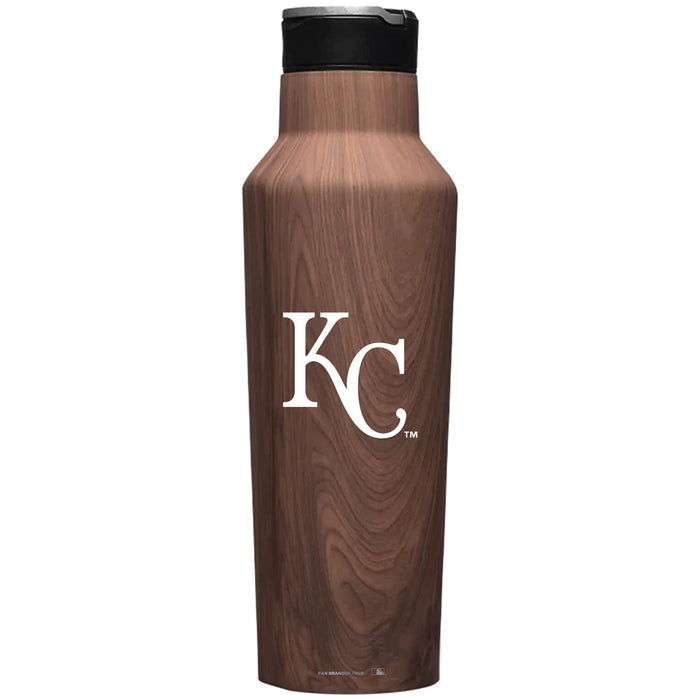 Corkcicle Insulated Canteen Water Bottle with Kansas City Royals Primary Logo