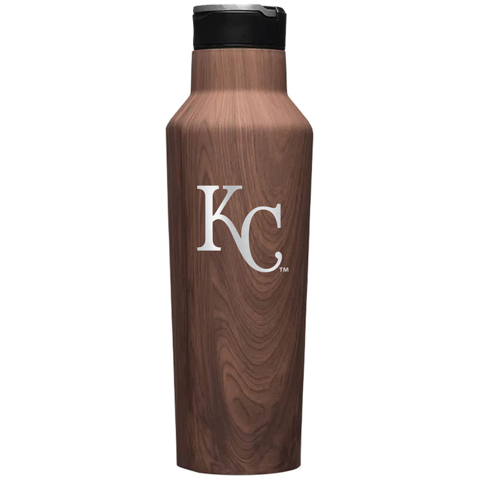 Corkcicle Insulated Canteen Water Bottle with Kansas City Royals Primary Logo