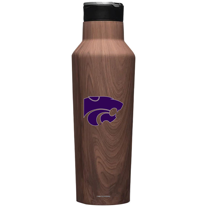 Corkcicle Insulated Canteen Water Bottle with Kansas State Wildcats Primary Logo