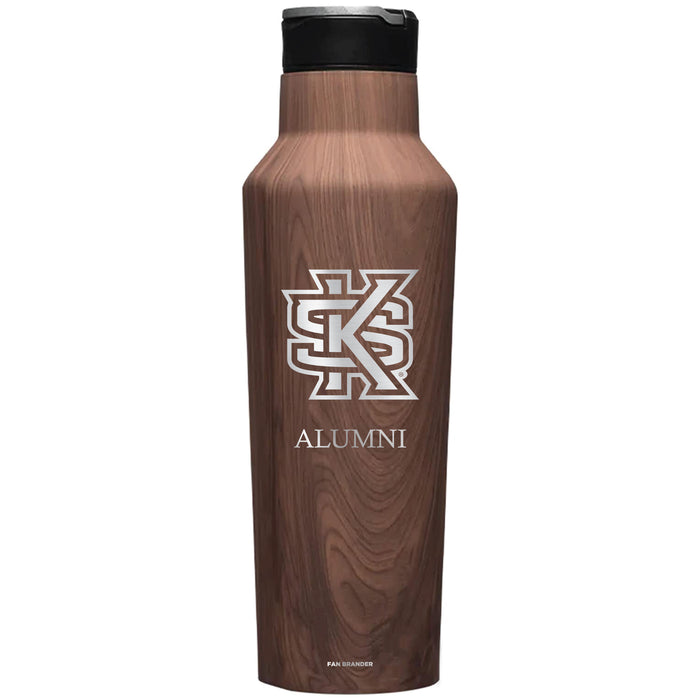 Corkcicle Insulated Canteen Water Bottle with Kennesaw State Owls Alumni Primary Logo