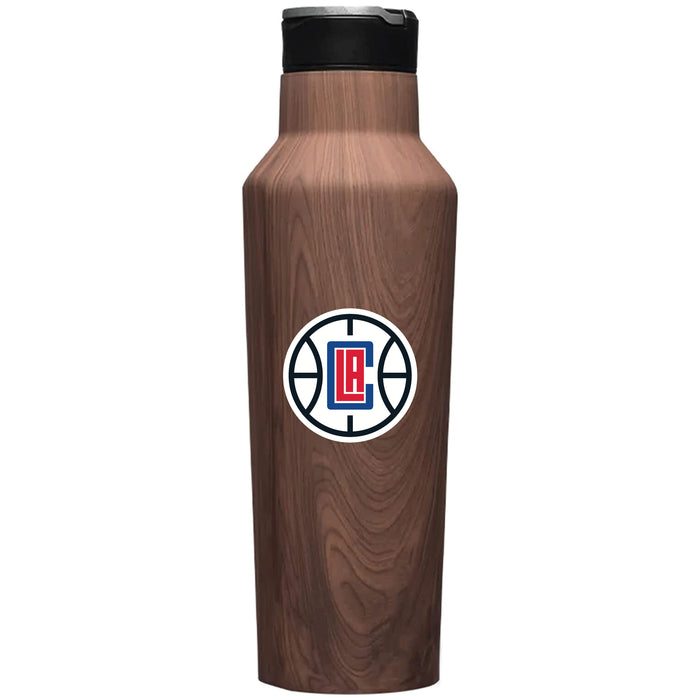 Corkcicle Insulated Canteen Water Bottle with LA Clippers Primary Logo