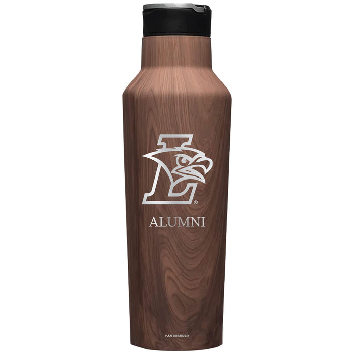 Corkcicle Insulated Canteen Water Bottle with Lehigh Mountain Hawks Mom Primary Logo