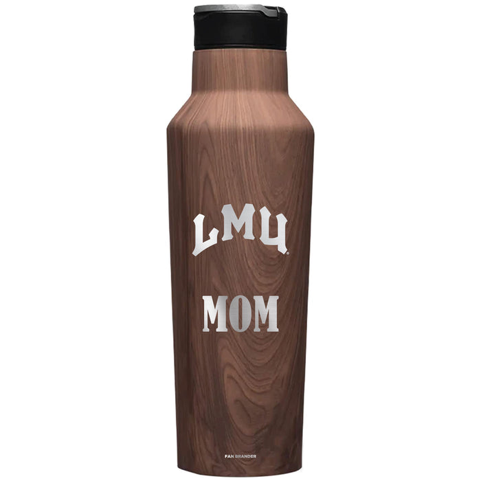 Corkcicle Insulated Canteen Water Bottle with Loyola Marymount University Lions Mom Primary Logo