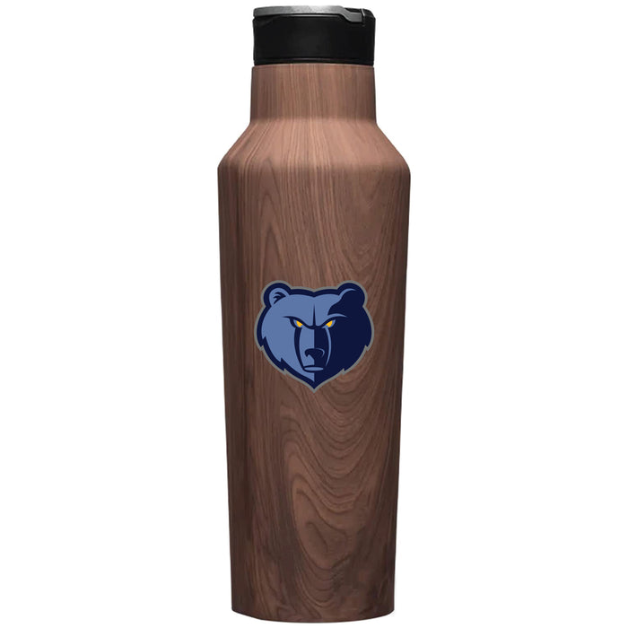 Corkcicle Insulated Canteen Water Bottle with Memphis Grizzlies Primary Logo