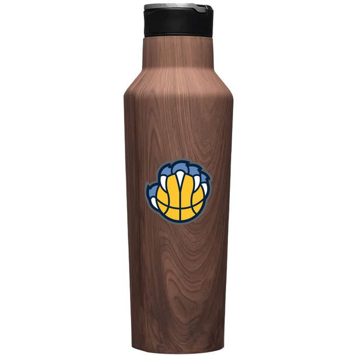 Corkcicle Insulated Canteen Water Bottle with Memphis Grizzlies Secondary Logo