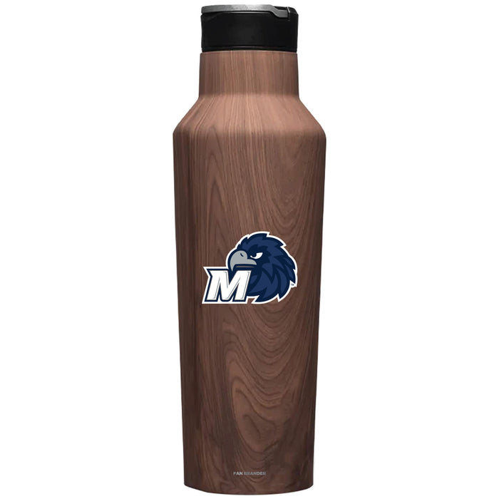 Corkcicle Insulated Canteen Water Bottle with Monmouth Hawks Secondary Logo