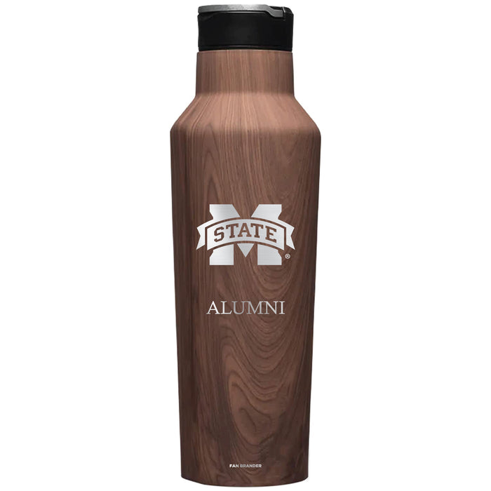 Corkcicle Insulated Canteen Water Bottle with Mississippi State Bulldogs Mom Primary Logo