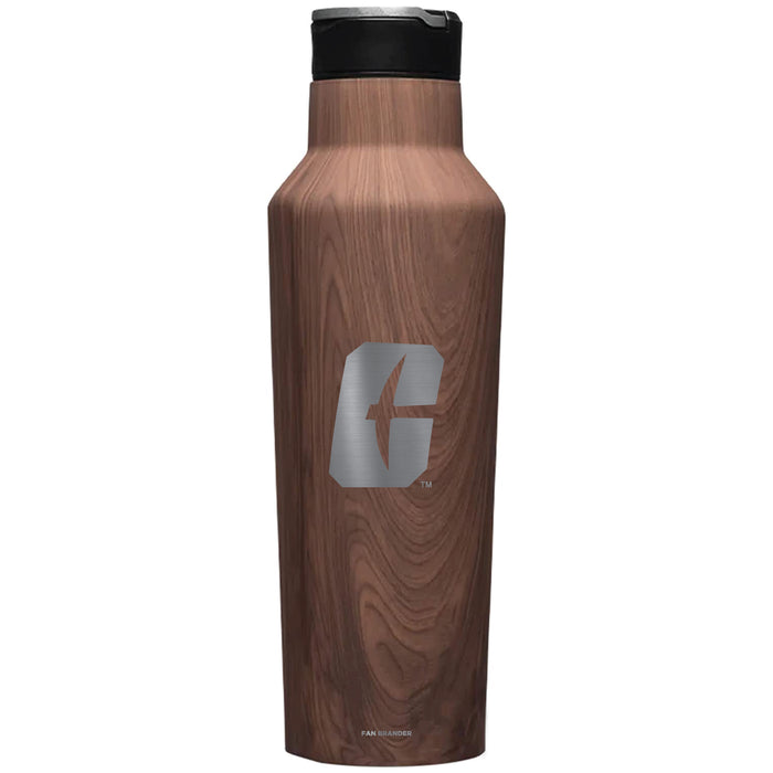 Corkcicle Insulated Canteen Water Bottle with Charlotte 49ers Primary Logo