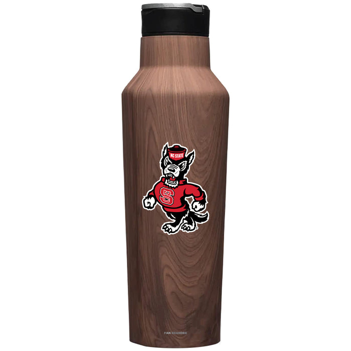 Corkcicle Insulated Canteen Water Bottle with NC State Wolfpack Secondary Logo