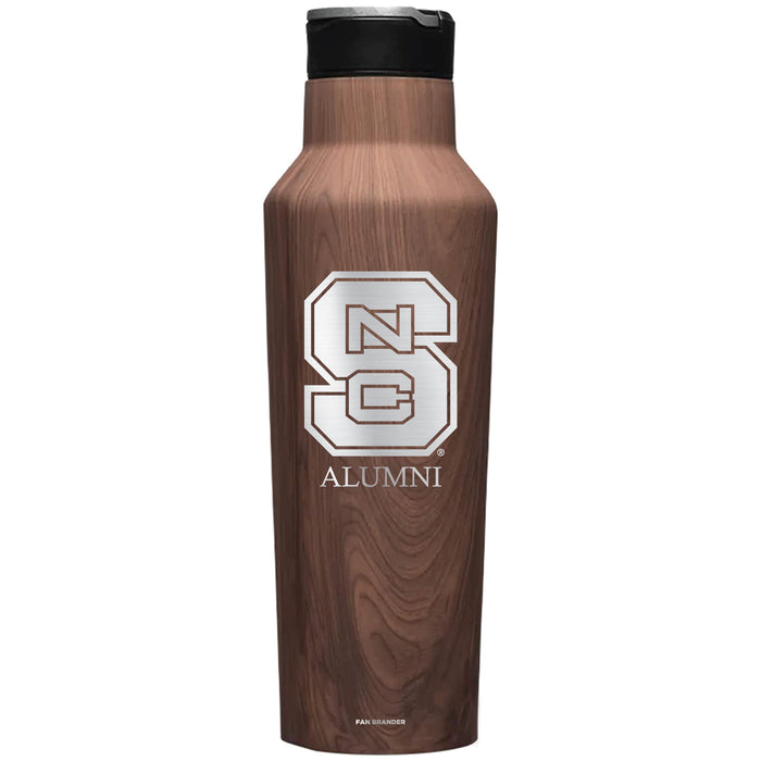 Corkcicle Insulated Canteen Water Bottle with NC State Wolfpack Mom Primary Logo