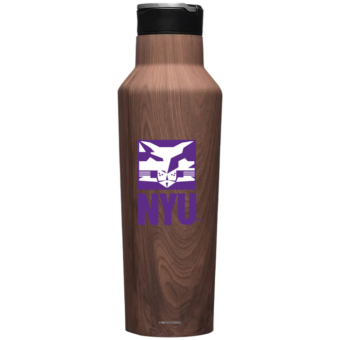 Corkcicle Insulated Canteen Water Bottle with NYU Secondary Logo
