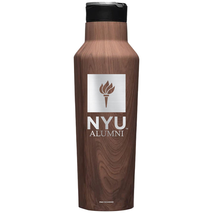 Corkcicle Insulated Canteen Water Bottle with NYU Mom Primary Logo